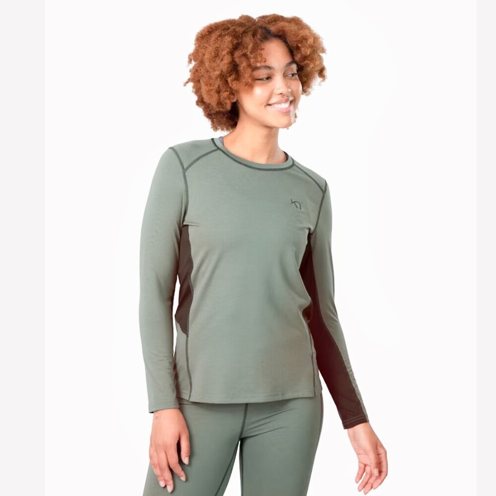 Kari Traa Sval Longsleeve Base Layer Top Medium NEW NWOT